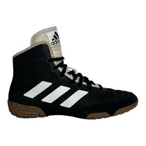 Adidas Tech Fall 2.0 Wrestling Shoes Black White Mens 7.5 FZ5388